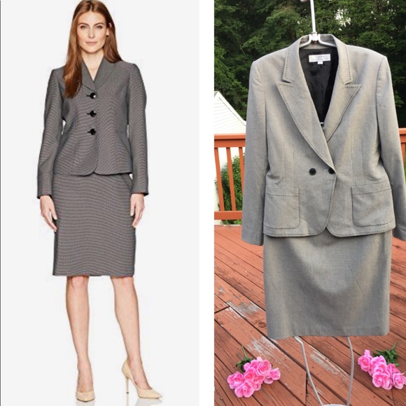 Tahari Arthur S Levine Two Piece Skirt 